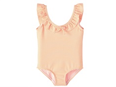 Name It orange pop swimsuit neon